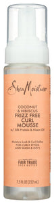 Shea Moisture Coconut and Hibiscus Frizz Free Curl Mousse 222ML