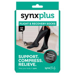 Synxplus Flight and Recovery Compression Socks Black X Large