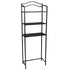 Household Essentials 3 Tier Over The Toilet Storage Rack in Espresso