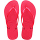 Havaianas Kids Slim Metallic Thongs Pink Fever 31 to 32