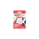 Synxlace No Tie Elasticated Laces for Sneakers and Shoes White