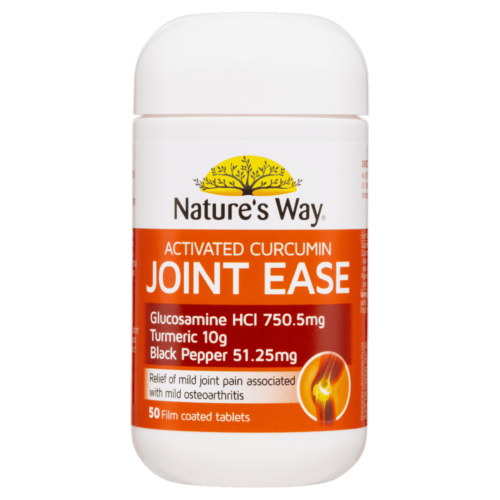 Natures Way Activated Curcumin Joint Ease 50 Tablets