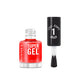 Rimmel London Super Gel Jelly Nail Polish Lacquer 011 Berry Glace 12ML