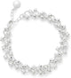 Equilibrium Bling Crystal Bar Bracelet Silver Plated 18CM