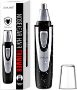 Zorami Professional Ear and Nose Hair Trimmer for Men and Women Black