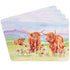 L & P Home and Gifts Highland Cow Placemats Set Of 4