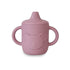 Plum Silicone Sippy Cup Pink