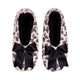 Snuggups Womens Printed Bow Black Medium Eu38-39