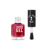 Rimmel London Super Gel Jelly Nail Polish Lacquer 014 Pink To The Berry 12ML