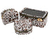 Designer Brands See All Cosmetic Bag Trio Leopard