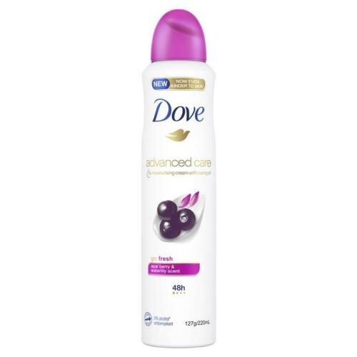 Dove Advanced Care Go Fresh Acai Berry & Waterlily Aerosol Deodorant 220mL