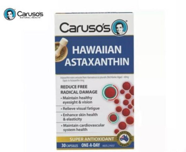 Caruso’s Hawaiian Astaxanthin Caps 30