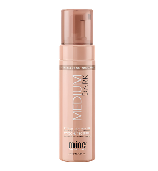 Minetan Tanning Foam Medium Dark 200ML