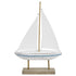 LaVida Boat Stand White Decorative Sailboat 30.5cm