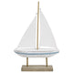 LaVida Boat Stand White Decorative Sailboat 30.5cm