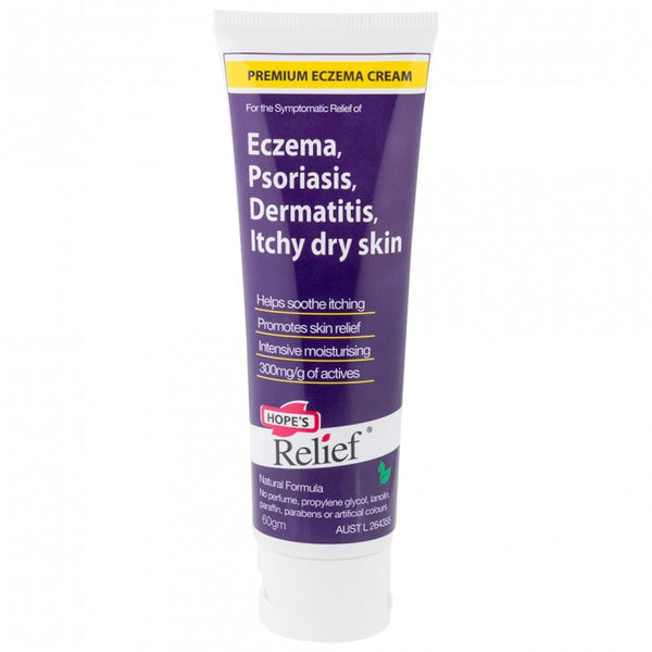 Hope's Relief Premium Eczema Cream 60G