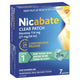 Nicabate Clear Patch Stop Smoking Transdermal drug delivery system Nicotine 21mg 7 Pack