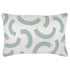 Escape to Paradise Cushion Cover With Piping Muse Seafoam 35CM x 50CM