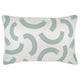 Escape to Paradise Cushion Cover With Piping Muse Seafoam 35CM x 50CM