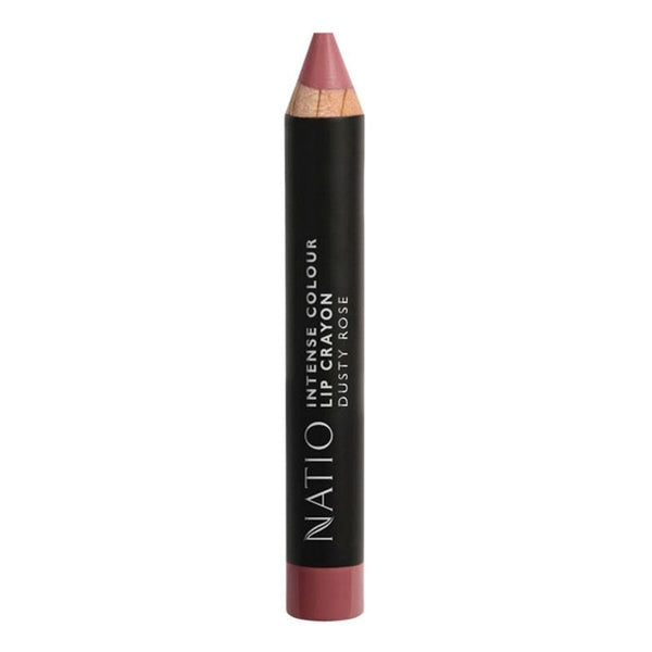 NATIO INTENSE COLOUR LIP CRAYON DUSTY ROSE