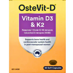 Ostevit D Vitamin K2 and D3 Capsules 60 Capsules