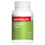 Nutra-Life L-Lysine 1200mg 60 Tablets