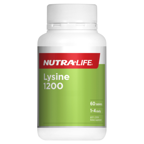 Nutra-Life L-Lysine 1200mg 60 Tablets