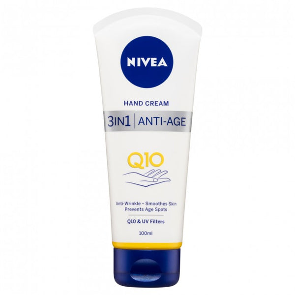 Nivea 3 In 1 Anti Age Q10 Hand Cream 100mL