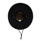 Tradie Straw Hat Black One Size