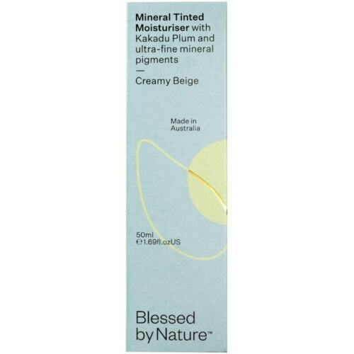 Blessed By Nature Mineral Tinted Moisturiser Creamy Beige 50ml