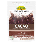 Nature's Way Superfoods Organic Cacao Powder 125G