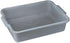 Winco Grey Perforated Rectangular Commercial Foodservice Bus Box Medium