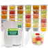 Freshware Food Storage Containers With Lids 16 Oz 240 Pack