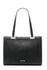 Calvin Klein Palm Triple Compartment Organizational Tote Multi Logo One Size Black