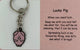 Lucky Pig Keyring Charm for Keys and Bags 25G