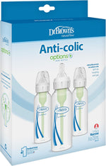 Dr. Brown's Anti-colic Options+ Baby Bottle Level 1 Teat 250Ml 3 Bottles