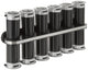Zervo Wall Mounted Magnetic Spice Bar with 6 Canisters