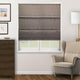 Chicology Roman Shades for Windows Ridgewood Dark Elm Privacy and Light Filtering 29 In W x 72 In H