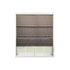 Chicology Roman Shades for Windows Ridgewood Dark Elm Privacy and Light Filtering 36 In W x 72 in H