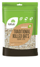 Lotus Oats Rolled Traditional Creamy Style Organic 1KG