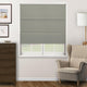 Chicology Roman Shades for Windows Ridgewood Sage Privacy and Light Filtering  27 in W x 72 in H