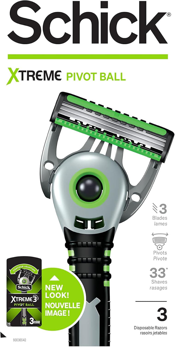 Schick Xtreme® 3 Pivot Ball Disposable Razor