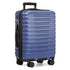 U.S. Traveler Boren Polycarbonate Hardside Rugged Travel Suitcase Luggage Navy Carry On 22 Inches