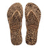 Havaianas  Flip Flops Slim Animal Print in Sand Gold 35/36