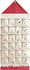 Vookkp DIY Fabric Christmas Advent Calendar with 24 Reusable Pockets 120 x 50CM