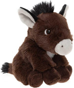 Charlie Bears Cuddle Cub Donkey Baby Comforter Soother Blanket Toy