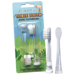 JACK N JILL Tickle Tooth Sonic Toothbrush Replacement Heads 2 PCS
