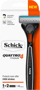 Schick - Quattro Titanium 4 Kit for Men