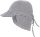 Toshi Flap Cap Baby Sun Hat Periwinkle