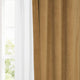 HPD Half Price Drapes Plush Velvet Curtain 50 X 108 Spiced Rum